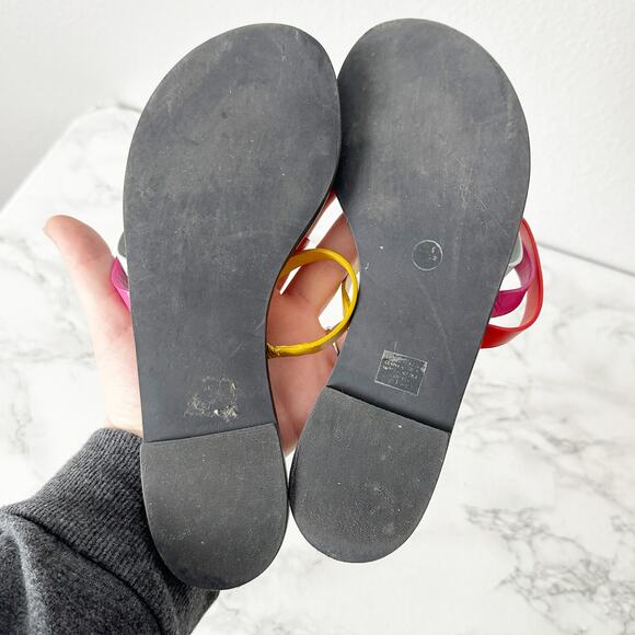 Tory Burch Colorful Strappy Sandals - Picture 6 of 9